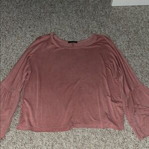 Pink 3/4 Sleeve Blouse